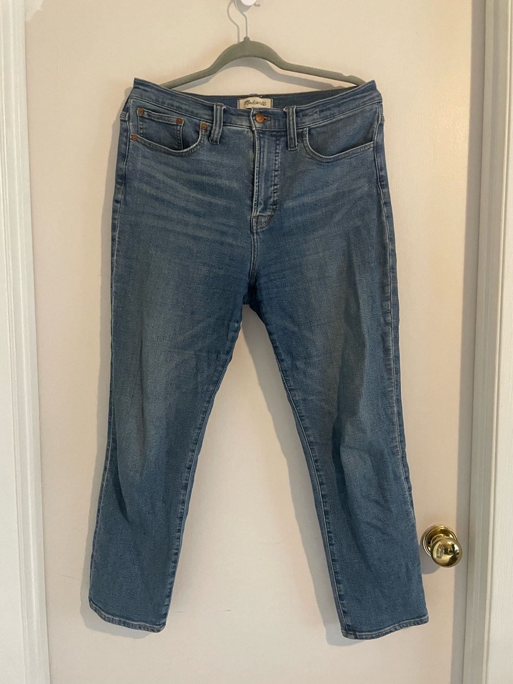Madewell The Perfect Vintage Jean Medium Wash Size 29 EUC